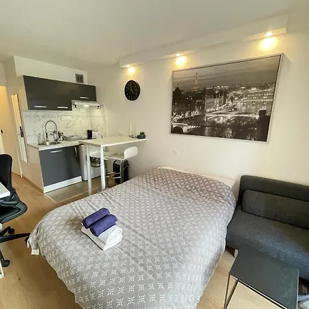 Exclusive Private Apartment By Warilco - Pleyel 25 M2 - A 1 Minute De La Station Metro Carrefour Pleyel Saint-Denis  Exterior photo